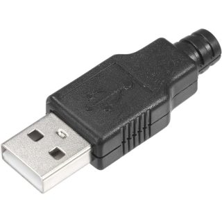 کانکتور USB نری کاور دار